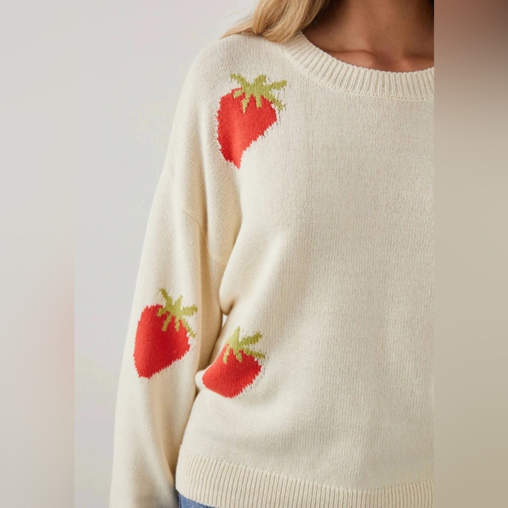 Rails Perci sweater with Strawberries
